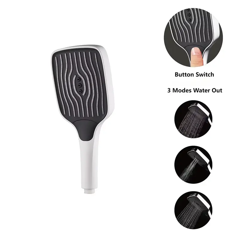 3 Fungsi Chrome Mini Travelling Hand Held Shower
